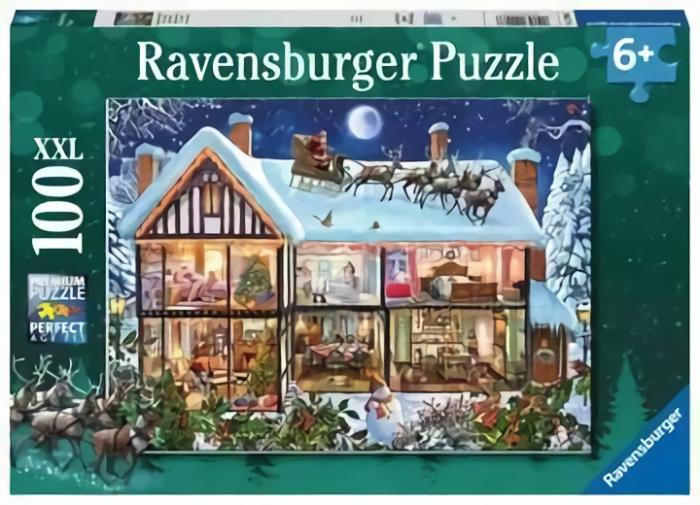 100-199 Pieces | Christmas At Home 100-Piece Puzzle 100-199 Pieces 100-199 Pieces