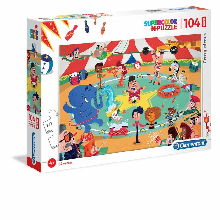 100-199 Pieces | Crazy Circus 104-Piece Puzzle 100-199 Pieces 100-199 Pieces