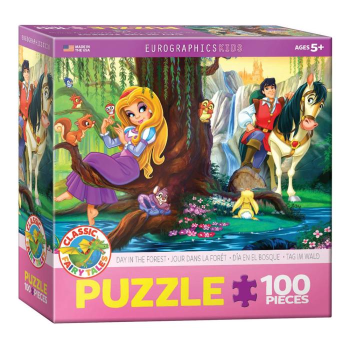 100-199 Pieces | Day In The Forest 100-Piece Puzzle 100-199 Pieces 100-199 Pieces