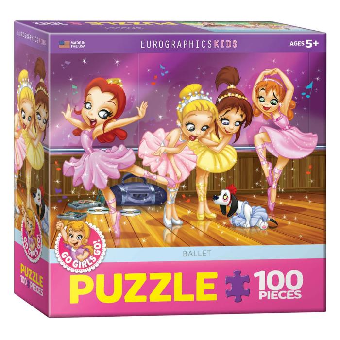 100-199 Pieces | Go Girls Go! Ballet 100-Piece Puzzle 100-199 Pieces 100-199 Pieces