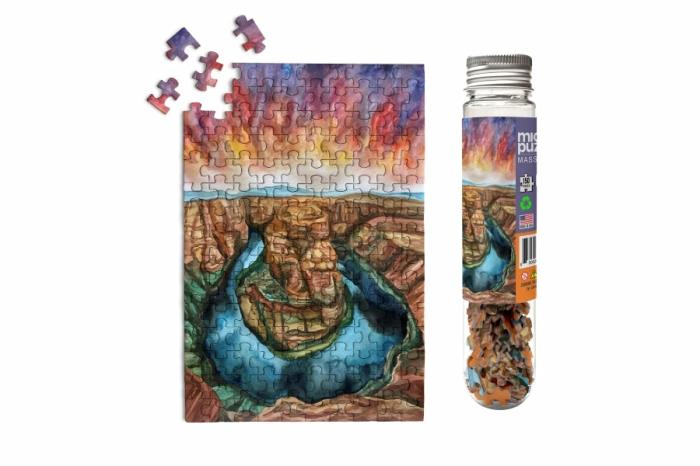 100-199 Pieces | Horseshoe Bend 150-Piece Puzzle 100-199 Pieces 100-199 Pieces