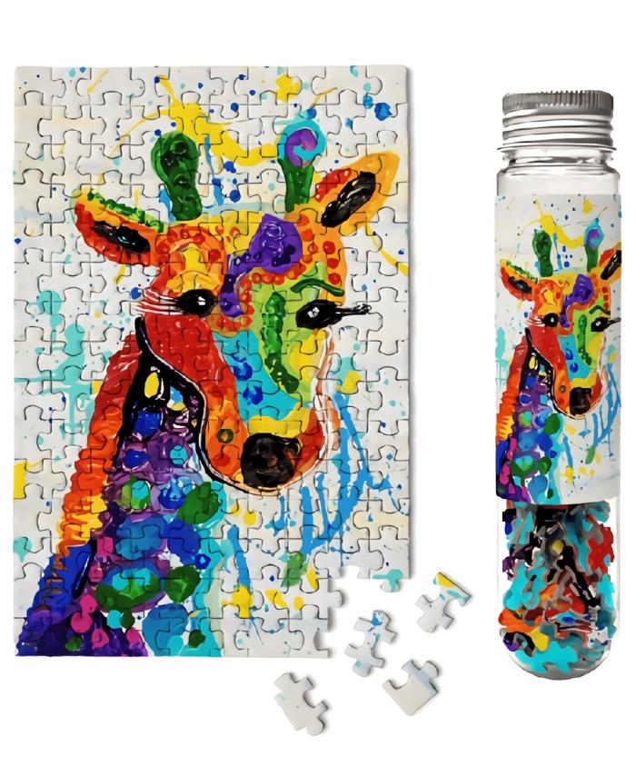 100-199 Pieces | Rainbow Girafe 150-Piece Puzzle 100-199 Pieces 100-199 Pieces