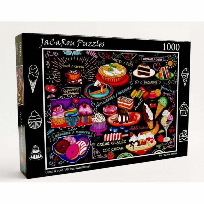 1000 Pieces | All That Sweetness! 1000-Piece Puzzle 1000 Pieces 1000 Pieces