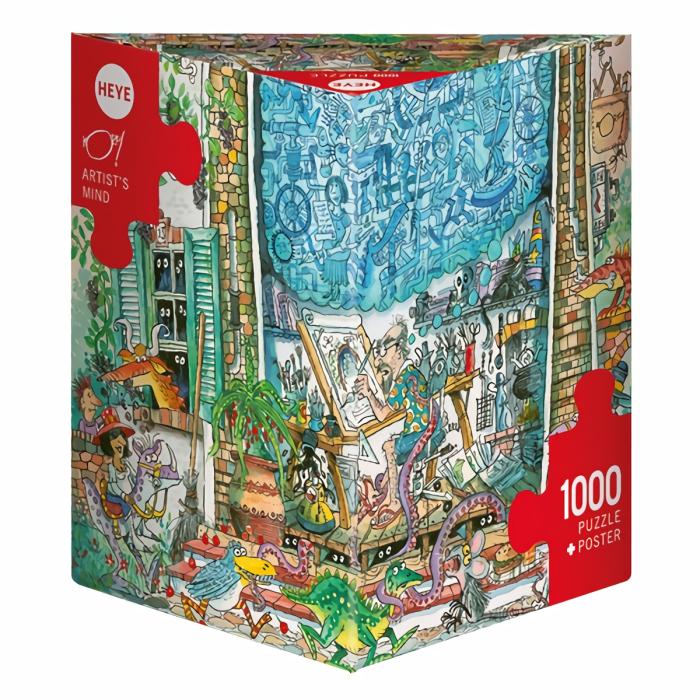 1000 Pieces | Artitst’s Mind 1000-Piece Puzzle 1000 Pieces 1000 Pieces