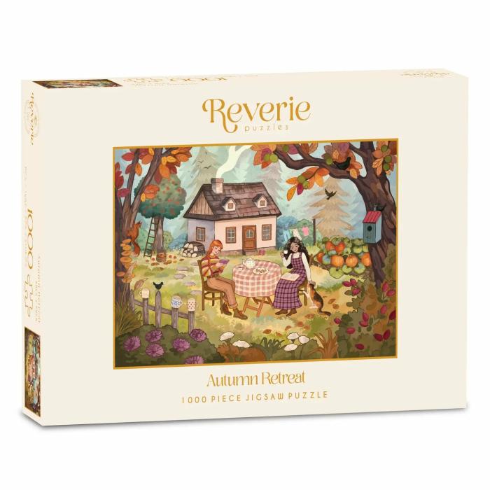 1000 Pieces | Autumn Retreat 1000-Piece Puzzle 1000 Pieces 1000 Pieces