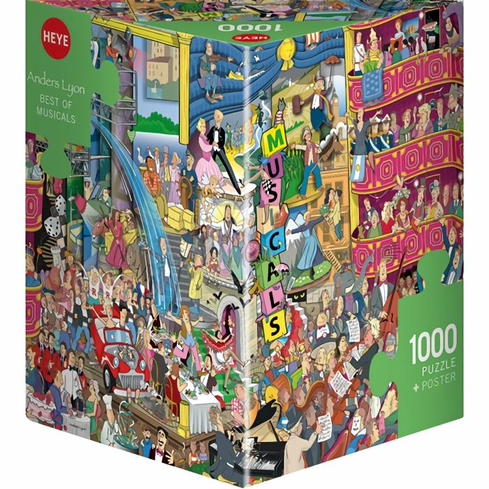 1000 Pieces | Best Of Musicals 1000-Piece Puzzle 1000 Pieces 1000 Pieces