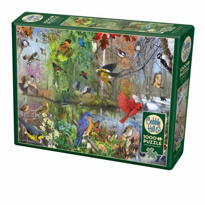 1000 Pieces | Birds Of The Season 1000-Piece Puzzle 1000 Pieces 1000 Pieces