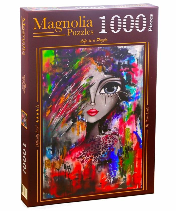 1000 Pieces | Chaotic Beauty – Romi Lerda 1000-Piece Puzzle 1000 Pieces 1000 Pieces