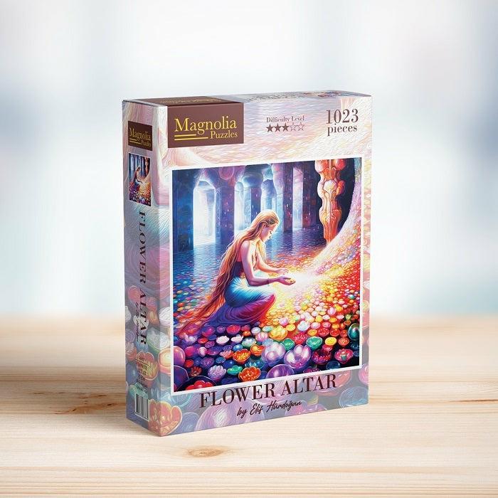 1000 Pieces | Flower Altar 1023-Piece Puzzle 1000 Pieces 1000 Pieces