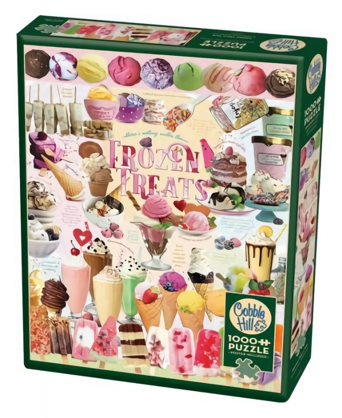 1000 Pieces | Frozen Treats 1000-Piece Puzzle 1000 Pieces 1000 Pieces