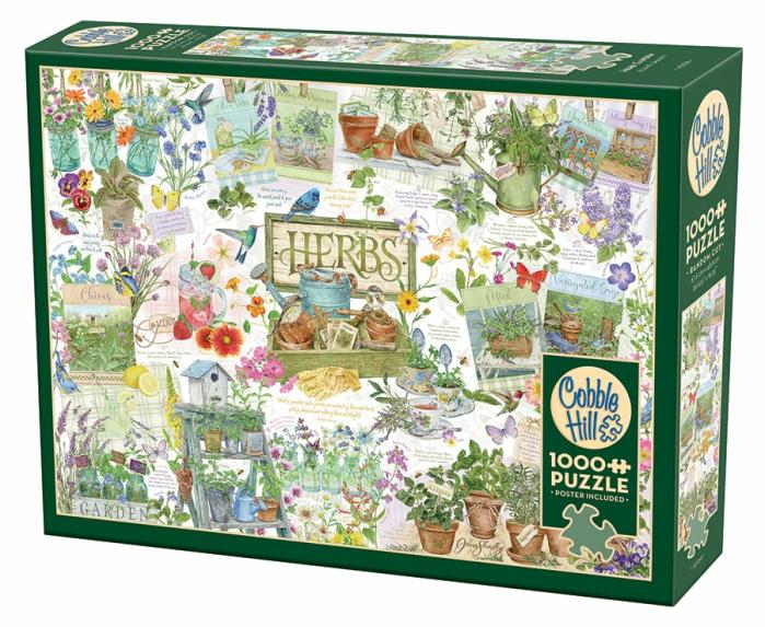 1000 Pieces | Herb Garden 1000-Piece Puzzle 1000 Pieces 1000 Pieces