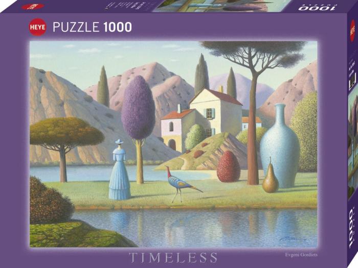 1000 Pieces | Lady In Blue 1000-Piece Puzzle 1000 Pieces 1000 Pieces