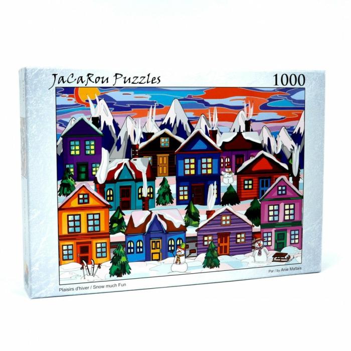 1000 Pieces | Snow Much Fun 1000-Piece Puzzle 1000 Pieces 1000 Pieces