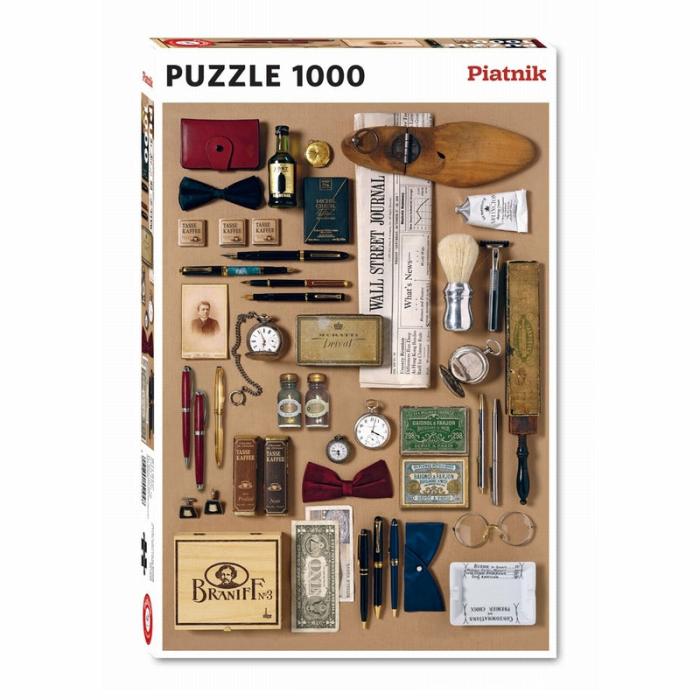 1000 Pieces | Sophisticated Gentleman 1000-Piece Puzzle 1000 Pieces 1000 Pieces