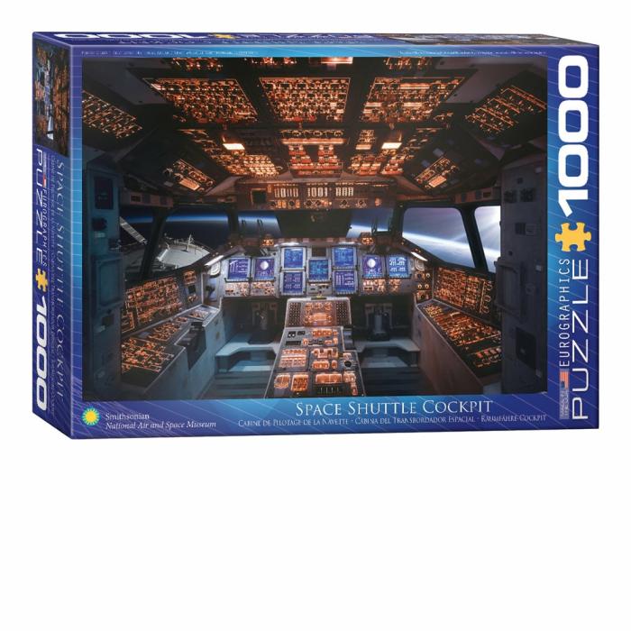 1000 Pieces | Space Shuttle Cockpit 1000-Piece Puzzle 1000 Pieces 1000 Pieces