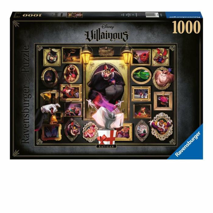 1000 Pieces | Villainous – Ratigan 1000-Piece Puzzle Old 1000 Pieces 1000 Pieces