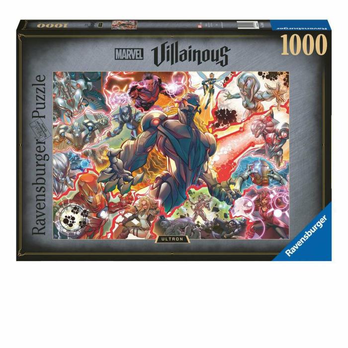 1000 Pieces | Villainous – Ultron 1000-Piece Puzzle Old 1000 Pieces 1000 Pieces