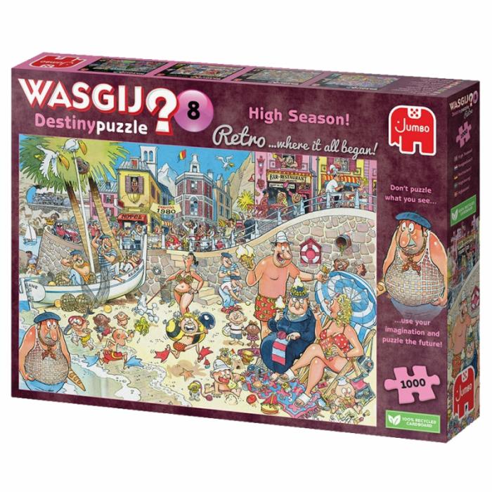 1000 Pieces | Wasgij – High Season 1000-Piece Puzzle 1000 Pieces 1000 Pieces