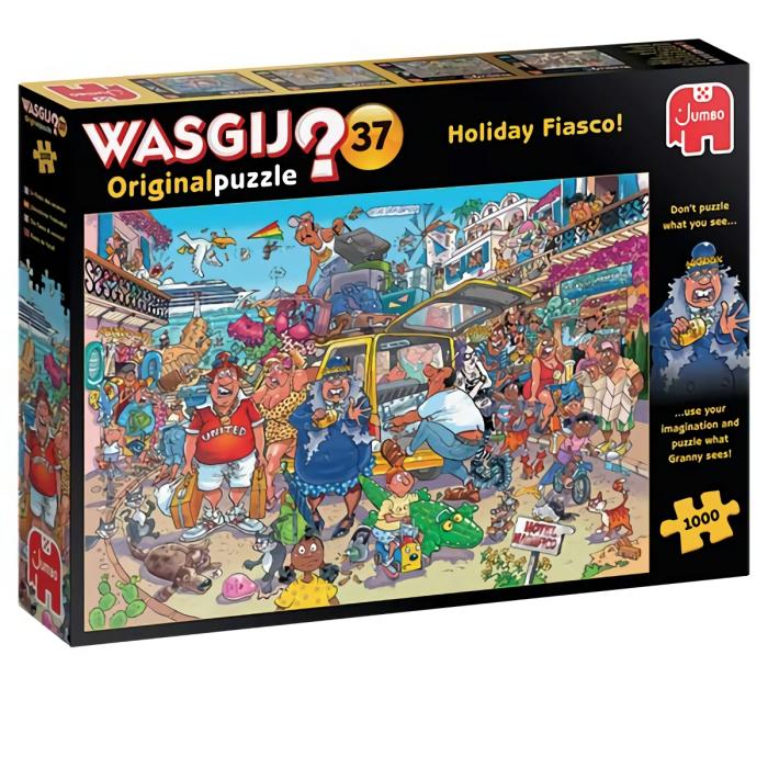 1000 Pieces | Wasgij – Holiday Fiasco! 1000-Piece Puzzle 1000 Pieces 1000 Pieces