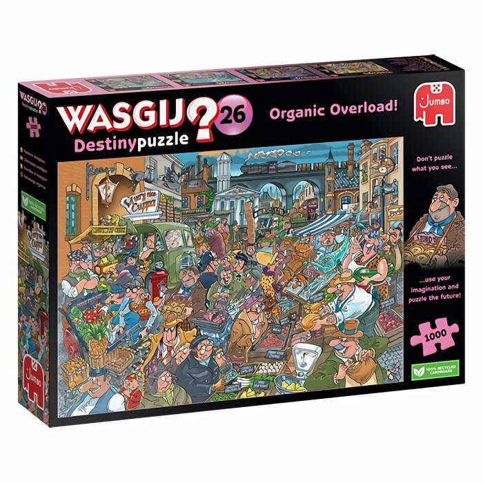 1000 Pieces | Wasgij – Organic Overload! 1000-Piece Puzzle 1000 Pieces 1000 Pieces