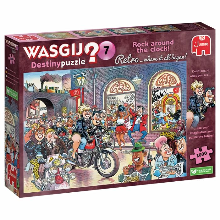 1000 Pieces | Wasgij – Rock Around The Clock! 1000-Piece Puzzle 1000 Pieces 1000 Pieces