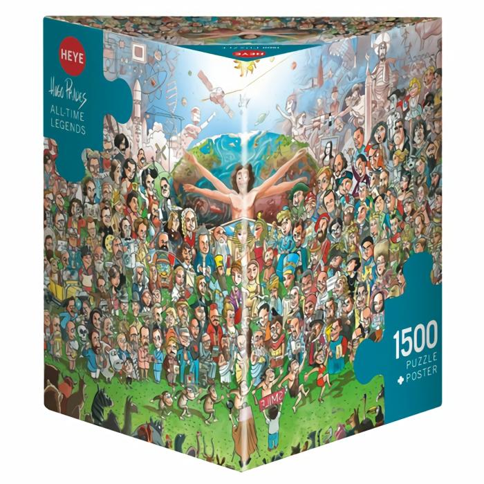 1500 Pieces | All-Time Legends, Prades 1500-Piece Puzzle 1500 Pieces 1500 Pieces