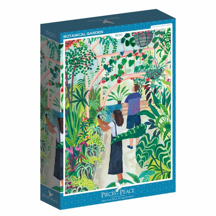 1500 Pieces | Botanical Garden 1500-Piece Puzzle 1500 Pieces 1500 Pieces