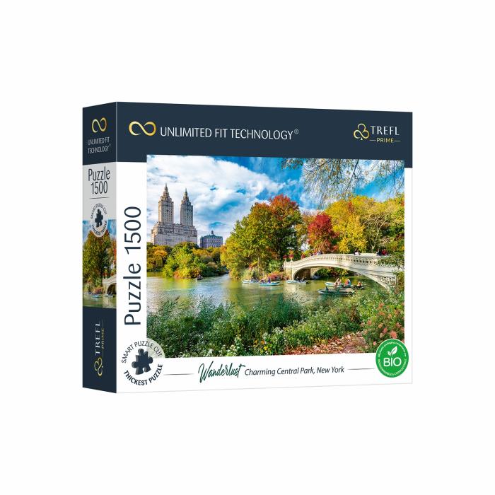 1500 Pieces | Charming Central Park, New York 1500-Piece Puzzle 1500 Pieces 1500 Pieces