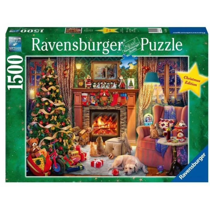 1500 Pieces | Christmas Eve 1500-Piece Puzzle Old 1500 Pieces 1500 Pieces