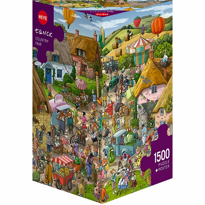 1500 Pieces | Country Fair 1500-Piece Puzzle 1500 Pieces 1500 Pieces