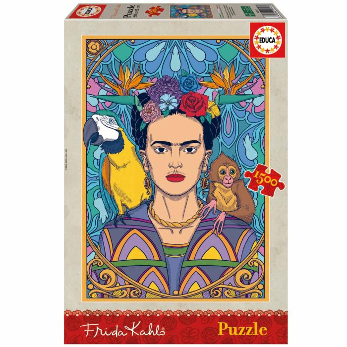 1500 Pieces | Frida Kahlo 1500-Piece Puzzle 1500 Pieces 1500 Pieces