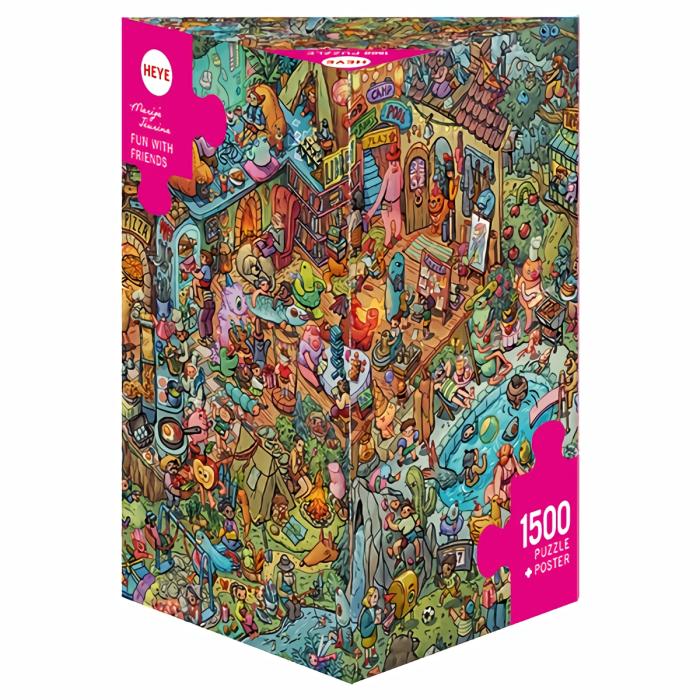 1500 Pieces | Fun With Friends – Tiurina 1500-Piece Puzzle 1500 Pieces 1500 Pieces