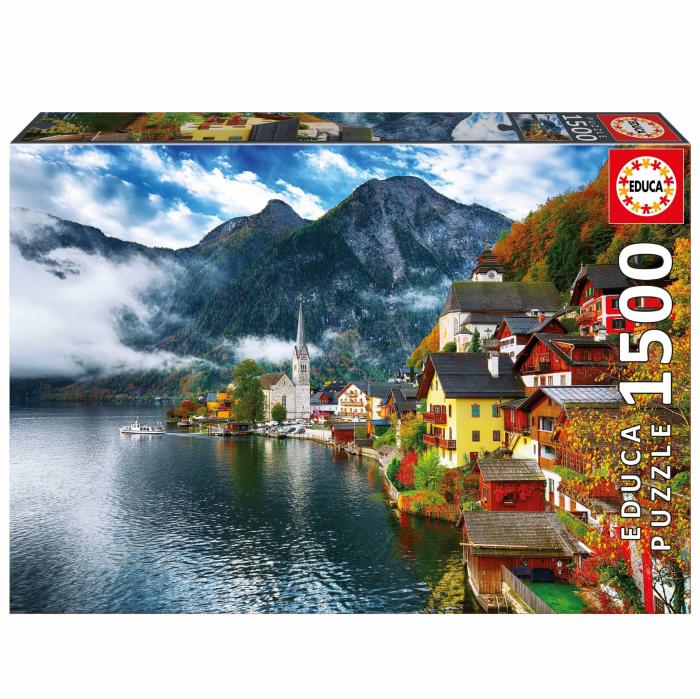 1500 Pieces | Hallstadt, Austria 1500-Piece Puzzle 1500 Pieces 1500 Pieces