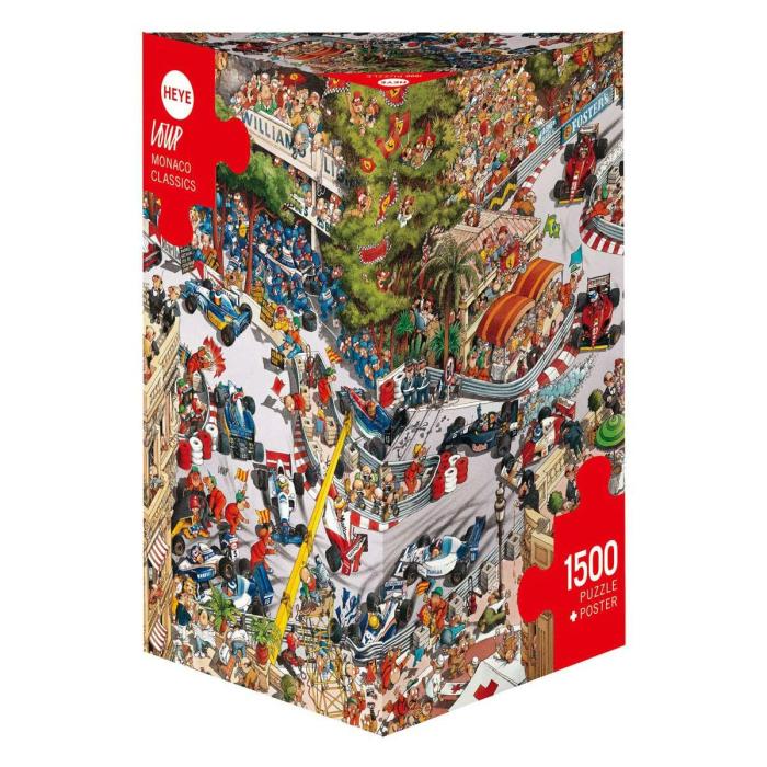 1500 Pieces | Monaco Classics 1500-Piece Puzzle 1500 Pieces 1500 Pieces