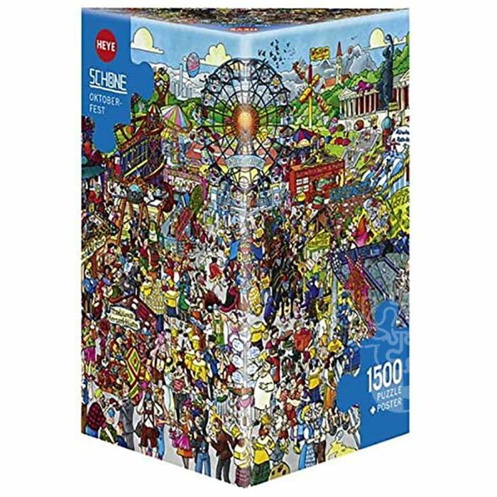 1500 Pieces | Oktoberfest 1500-Piece Puzzle 1500 Pieces 1500 Pieces