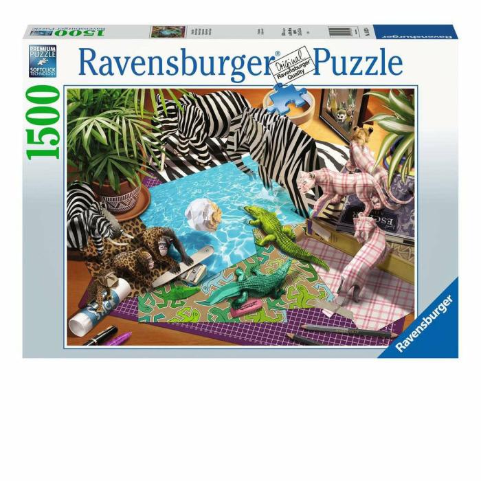 1500 Pieces | Origami Adventure 1500-Piece Puzzle Old 1500 Pieces 1500 Pieces