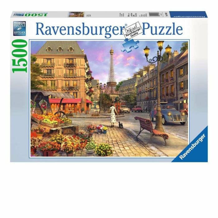 1500 Pieces | Paris Romance 1500-Piece Puzzle 1500 Pieces 1500 Pieces