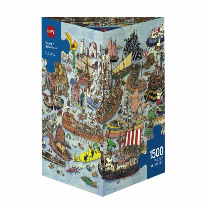 1500 Pieces | Regatta 1500-Piece Puzzle 1500 Pieces 1500 Pieces