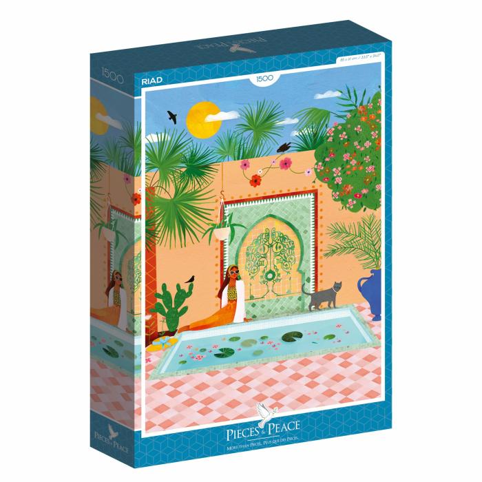 1500 Pieces | Riad 1500-Piece Puzzle 1500 Pieces 1500 Pieces