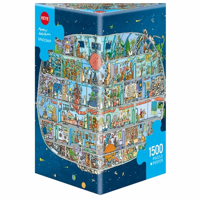 1500 Pieces | Spaceship 1500-Piece Puzzle 1500 Pieces 1500 Pieces