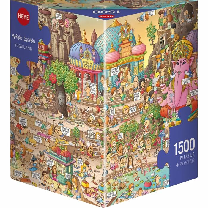 1500 Pieces | Yogaland 1500-Piece Puzzle 1500 Pieces 1500 Pieces