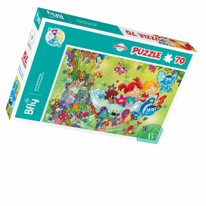 2-99 Pieces | Save The Butterflies 70-Piece Puzzle 2-99 Pieces 2-99 Pieces