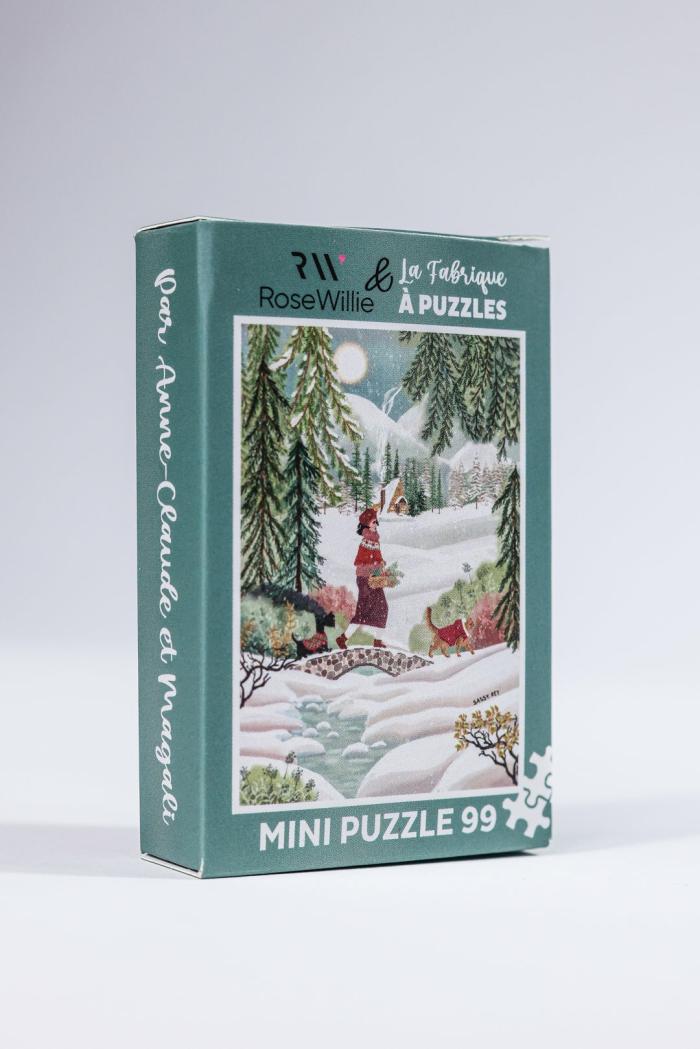 2-99 Pieces | Winter Foraging 99-Piece Puzzle 2-99 Pieces 2-99 Pieces