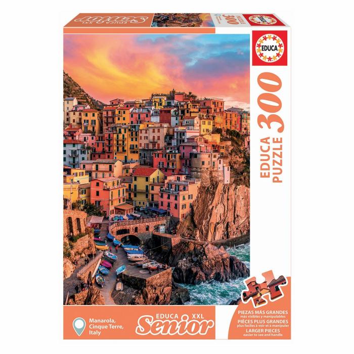 200-450 Pieces | Cinque Terre, Italy 300-Piece Puzzle 200-450 Pieces 200-450 Pieces