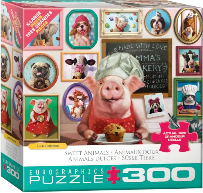 200-450 Pieces | Delicious Goodies 300-Piece Puzzle 200-450 Pieces 200-450 Pieces