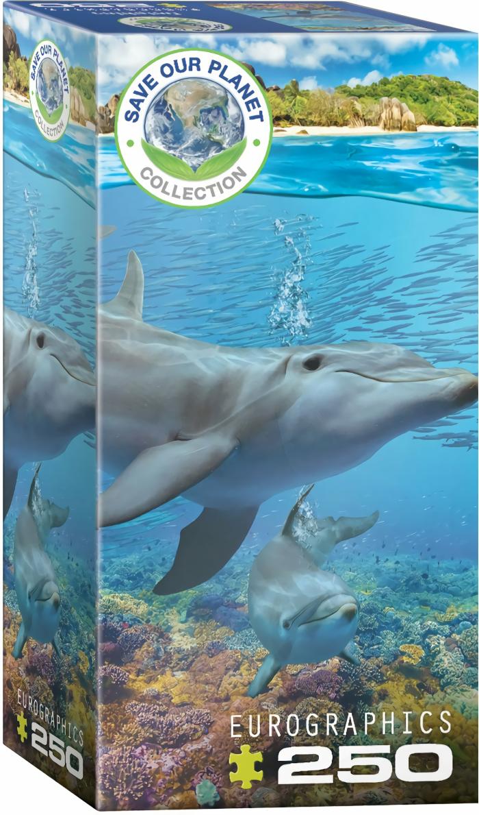 200-450 Pieces | Dolphins 250-Piece Puzzle 200-450 Pieces 200-450 Pieces