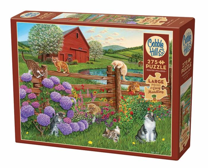 200-450 Pieces | Farm Cats 275-Piece Puzzle 200-450 Pieces 200-450 Pieces