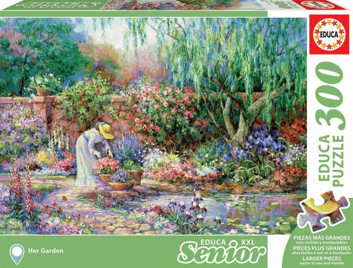 200-450 Pieces | Her Garden 300-Piece Puzzle 200-450 Pieces 200-450 Pieces