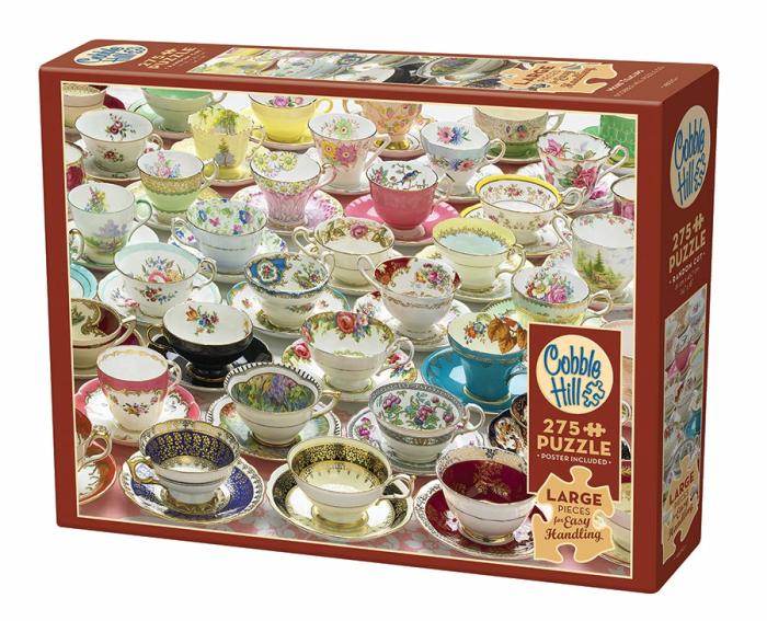 200-450 Pieces | More Teacups 275-Piece Puzzle 200-450 Pieces 200-450 Pieces