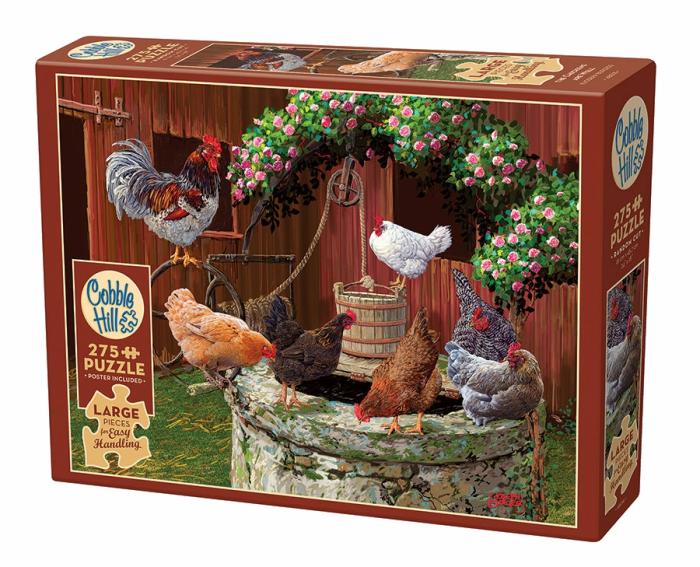 200-450 Pieces | The Chickens Are Well 275-Piece Family Puzzle 200-450 Pieces 200-450 Pieces